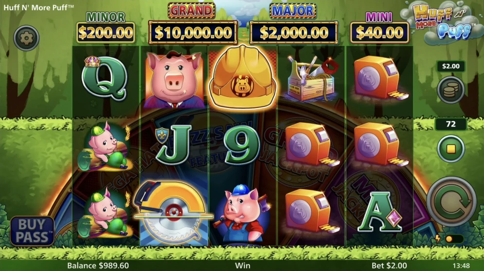 Huff N' More Puff Slot